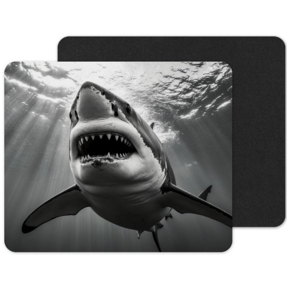 Shark Mouse‎ Pad, Computer Mouse Pad, Big Shark Mouse Pad
